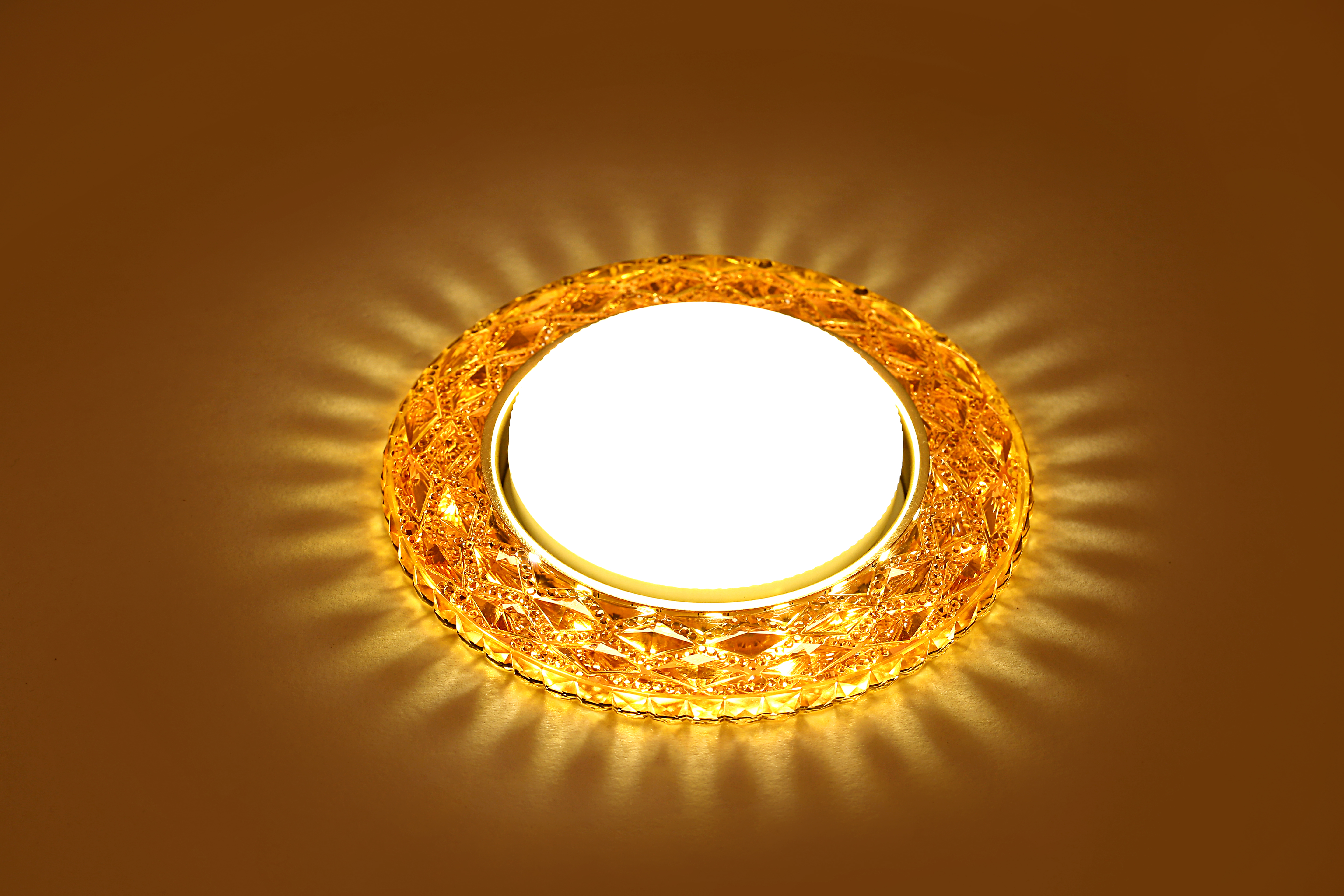 фото Точечный светильник GX53+LED KG5312L-6Желтый) 