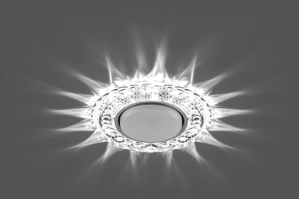 фото Точечный светильник GX53+LED KG5331L-1 (Прозрачный) 